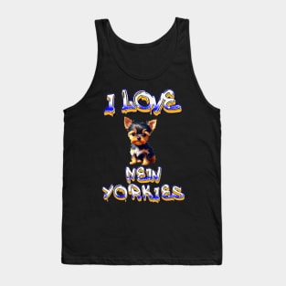 I Love New Yorkies Tank Top